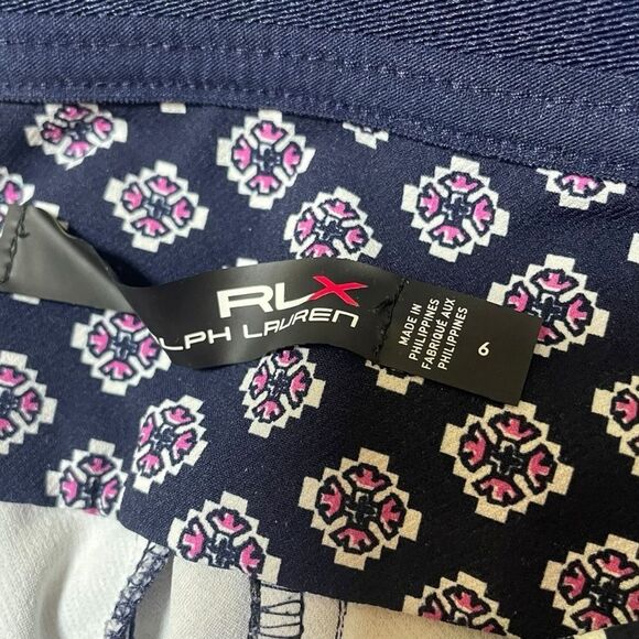 RLX Ralph Lauren Womens Graphic Stretch Twill Golf Pants in Multi SZ.6 $188 - Picture 5 of 6
